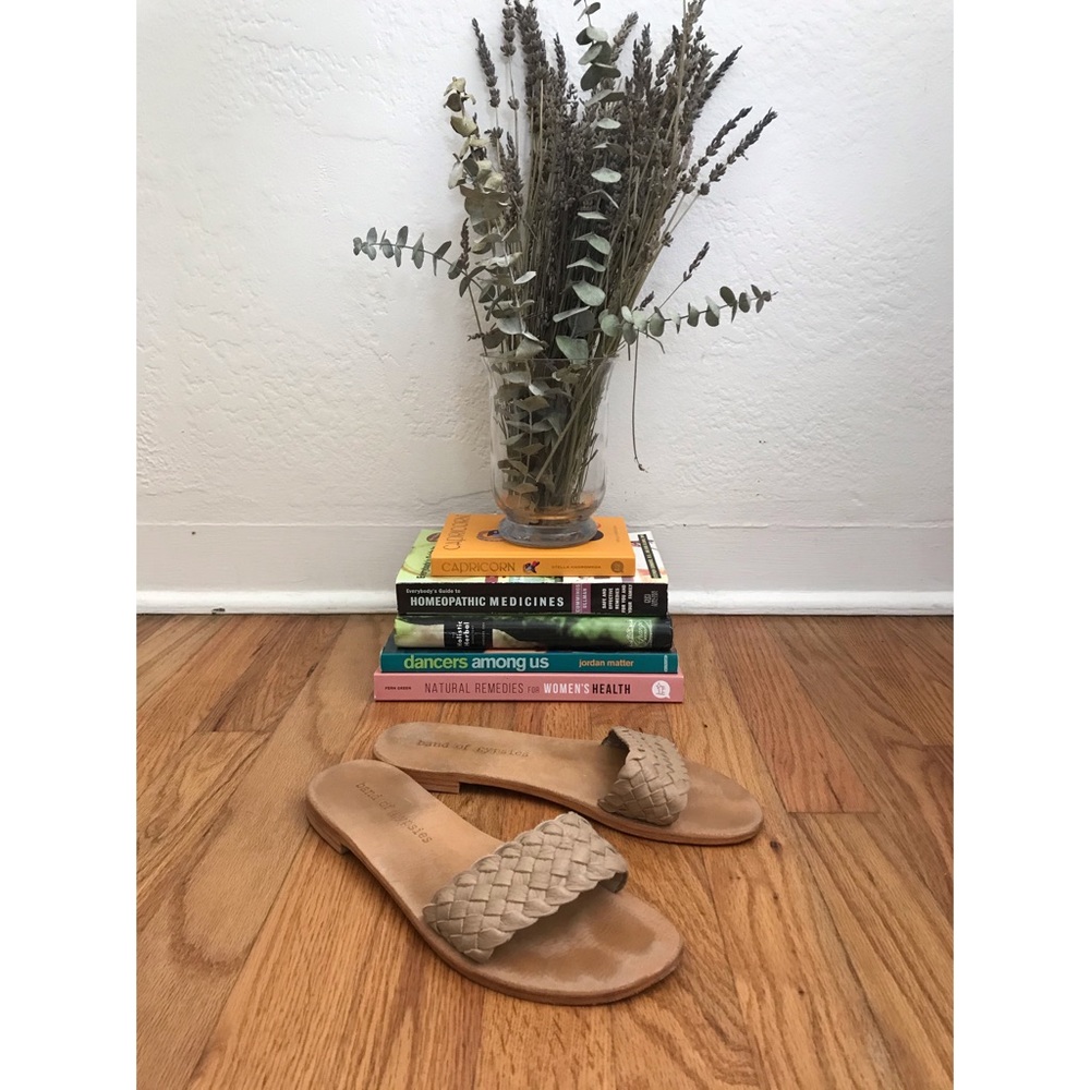 Band of Gypsies Leather Slides